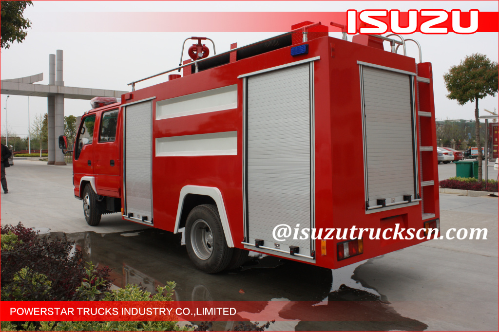 Isuzu NKR77 өрт сөндіру көлігін Филиппинге жеткізу