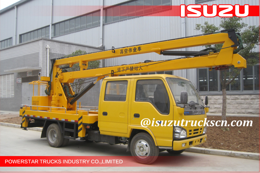 12Meters Isuzu Aerial Working Platform Trucks