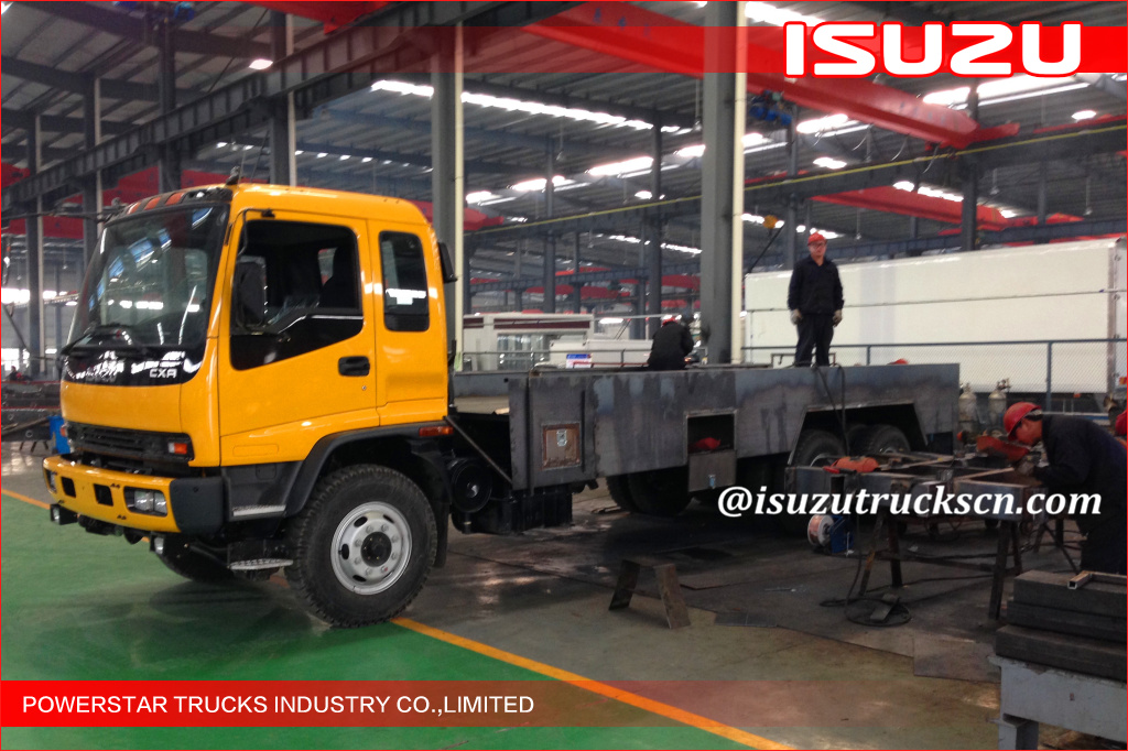 22-26m 6*4 Isuzu Truck High altitude Operation Vehicle