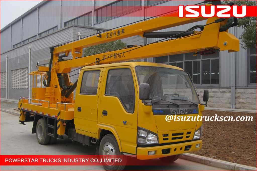 12Meters Isuzu Aerial Working Platform Trucks