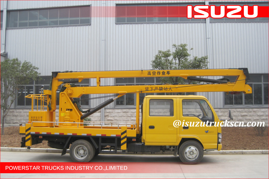 12Meters Isuzu Aerial Working Platform Trucks