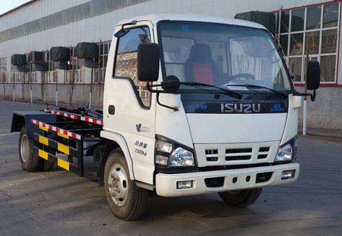 7300KG Жақсы сатылатын шағын Isuzu ілмек көтергіш қоқыс көлігі