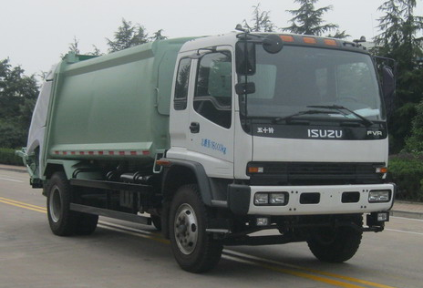 6HK1-TCNG40 177KW isuzu 16 ton trash compactor rubbish compactor garbage truck 