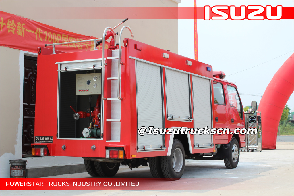 2000L New ISUZU ELF FIRE ENGINE truck FIRE Vehicle