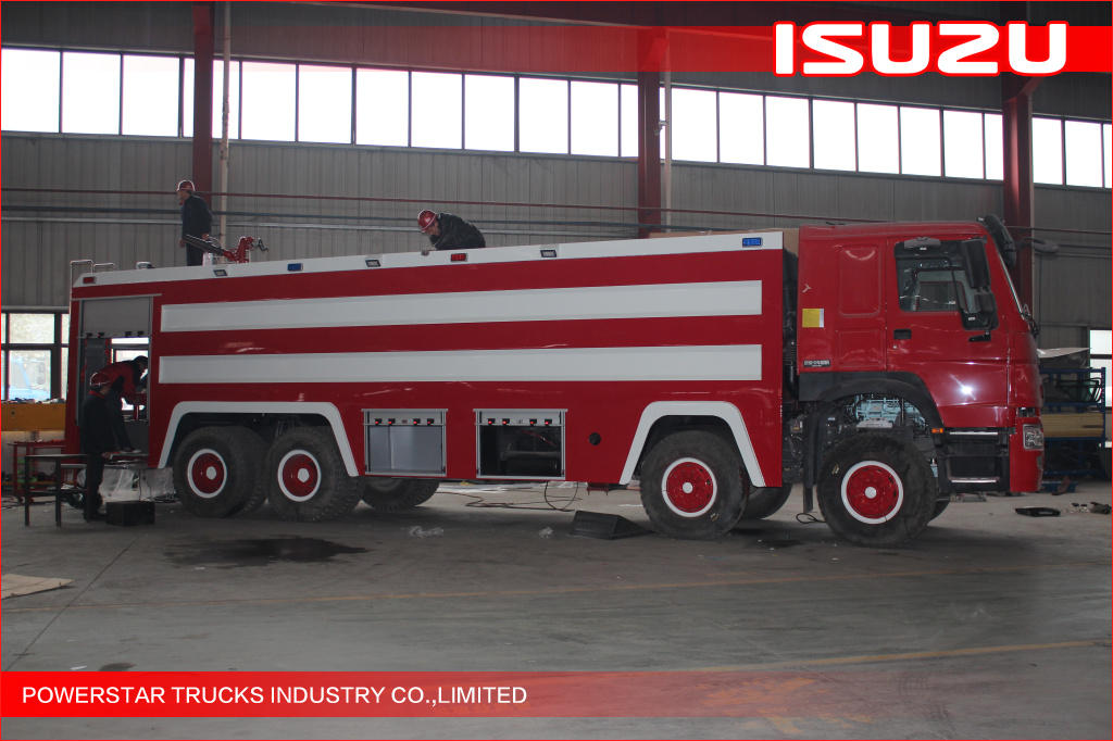 8x4 25,000L ISUZU FYH heavy Water Fire Rescue Truck