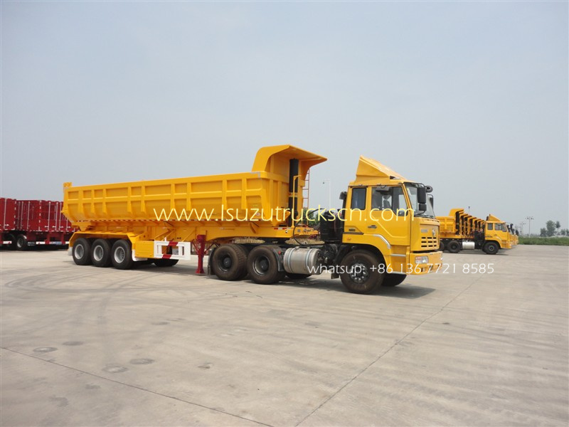 CEEC 40tons rear dumper Semi trailer