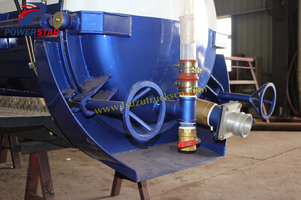 Vacuum sewage suction tanker kits (Vacuum trucks up structure)