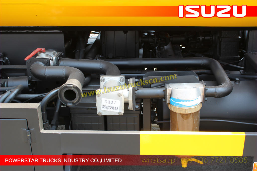 ISUZU Trucks mounted Jetting vacuum trucks