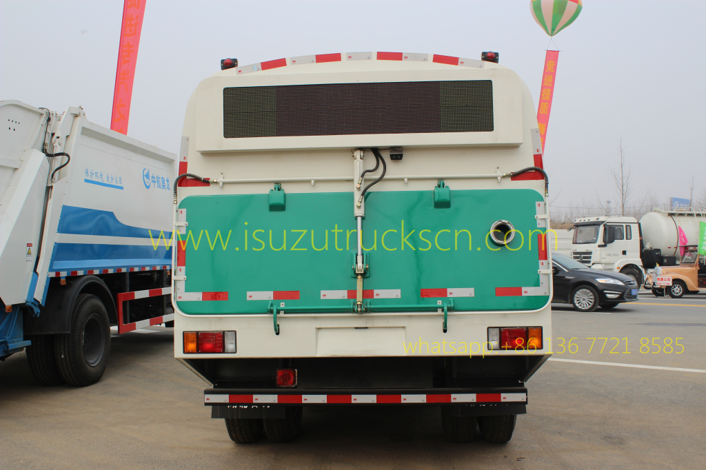 ISUZU Vacuum Truck Mounted Road Sweeper specifications and pictures