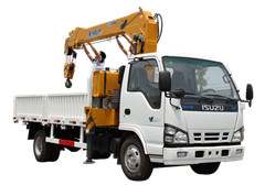 Telescopic Boom Crane Isuzu крандары