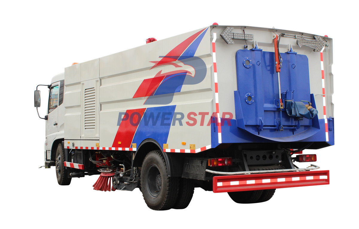 Street garbage collection sweeper Isuzu 9m3