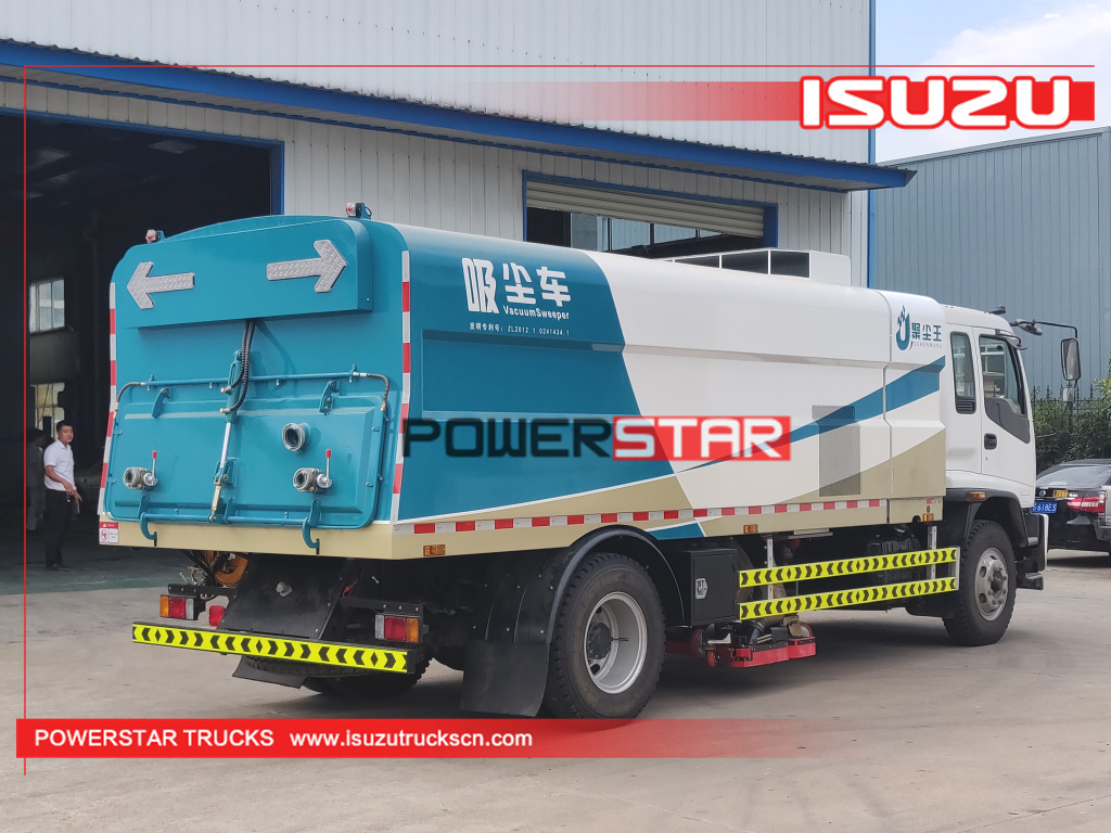 10cbm Isuzu FTR Vacuum Road Sweeper