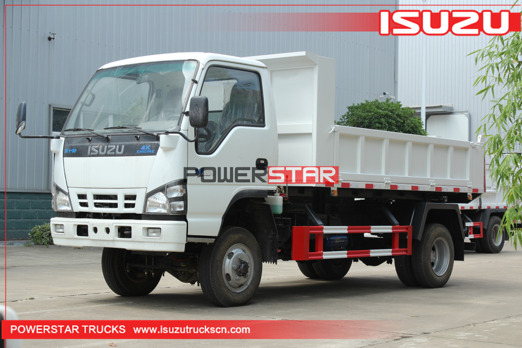 Philippines ISUZU Off road 4X4 3ton mini dump truck tipper truck