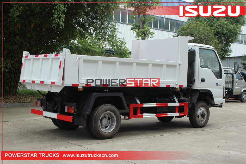 Philippines ISUZU Off road 4X4 3ton mini dump truck tipper truck