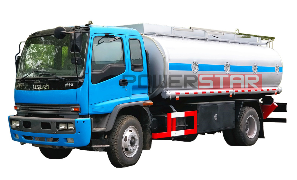 Philippines Oil Bowser Жанармай цистернасы Isuzu 16,000L сатылады