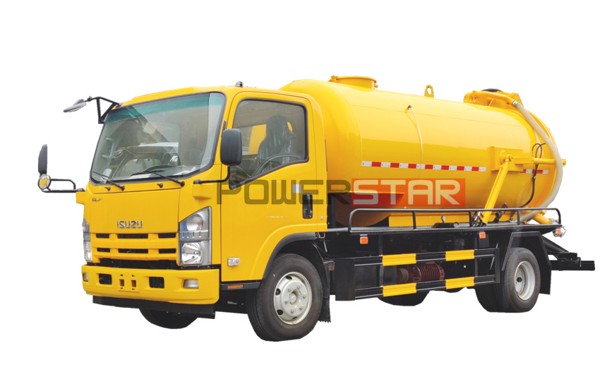 Sewer Tanker truck Isuzu ELF NPR (8,000 Liters)