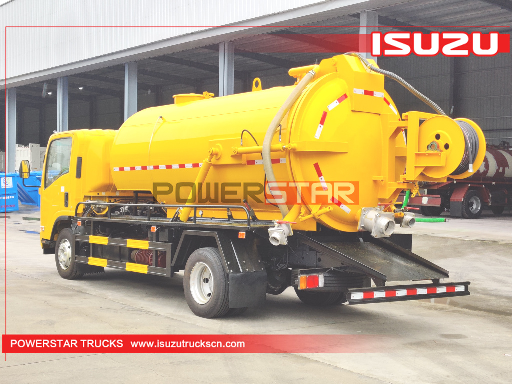 ISUZU ELF Sewer Tank Trucks