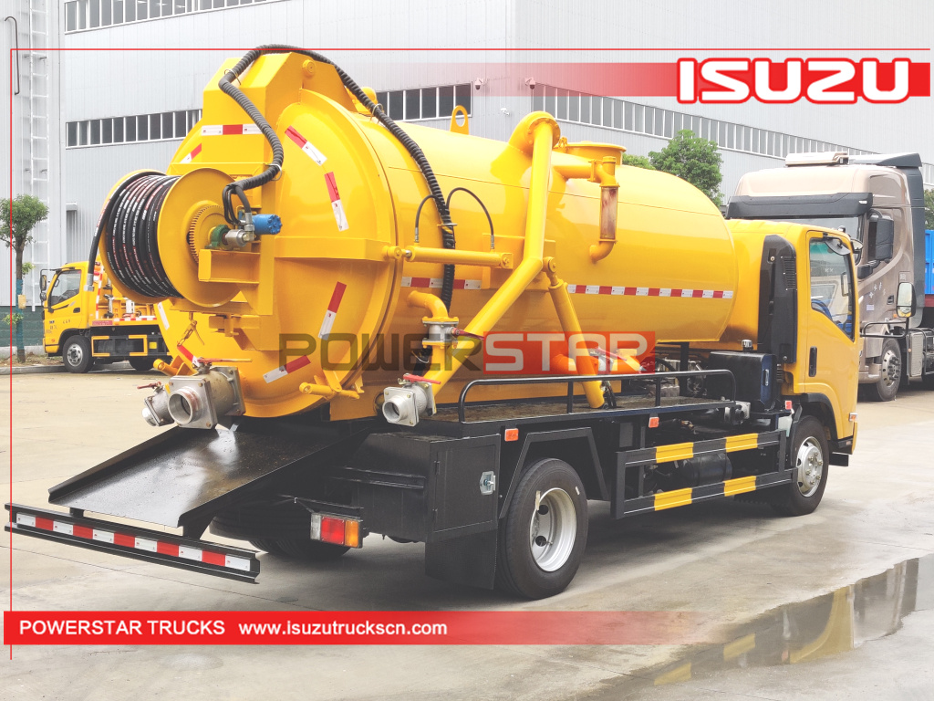 ISUZU ELF Sewer Tank Trucks