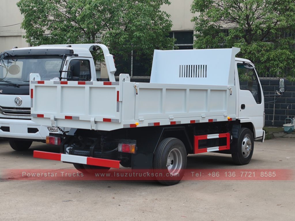 Филиппиндер ISUZU 4X2 6 доңғалақты самосвал 2T 3T 5T ​​Tipper шағын жүк көлігі сатылады