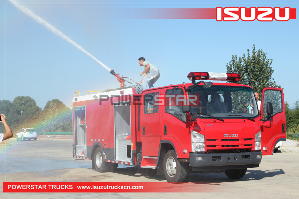 Brand new 2021 ISUZU ELF/700P Water Bowser Fire Truck Pump fire Vehicle 