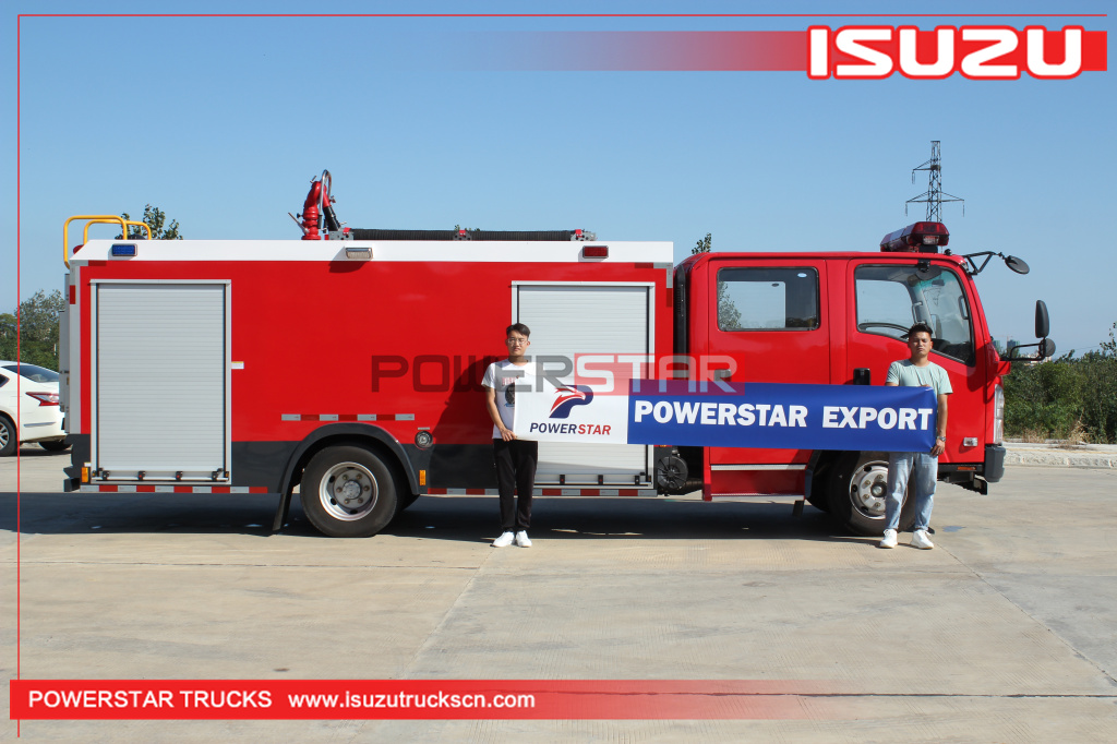 Brand new 2021 ISUZU ELF/700P Water Bowser Fire Truck Pump fire Vehicle 