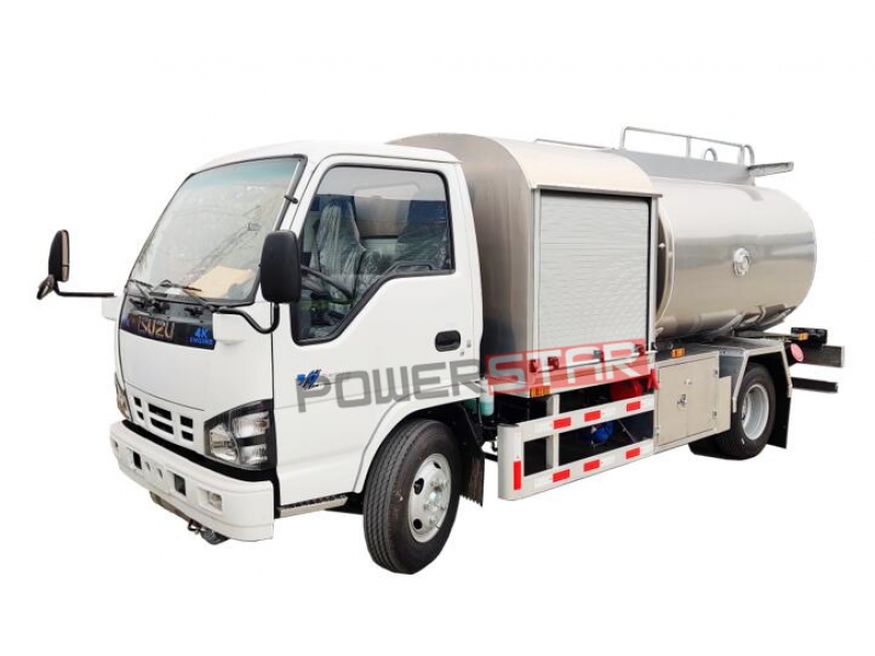 isuzu NKR/600P Ұшақ мазут құю автоцистерналары