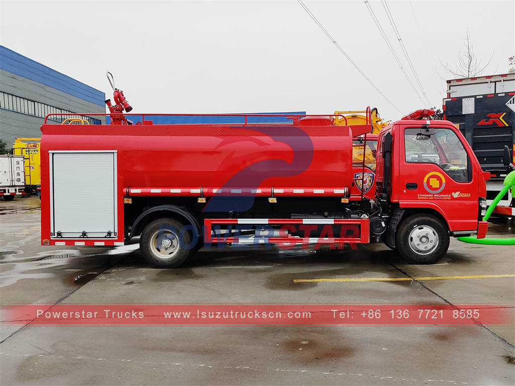 Philippines ISUZU 4Ã—2 2000L water tender at best price