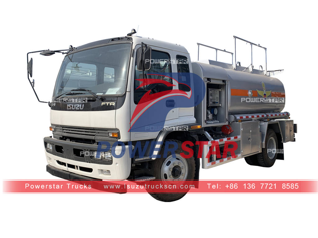 Good quality ISUZU FTR jet refueler at best price