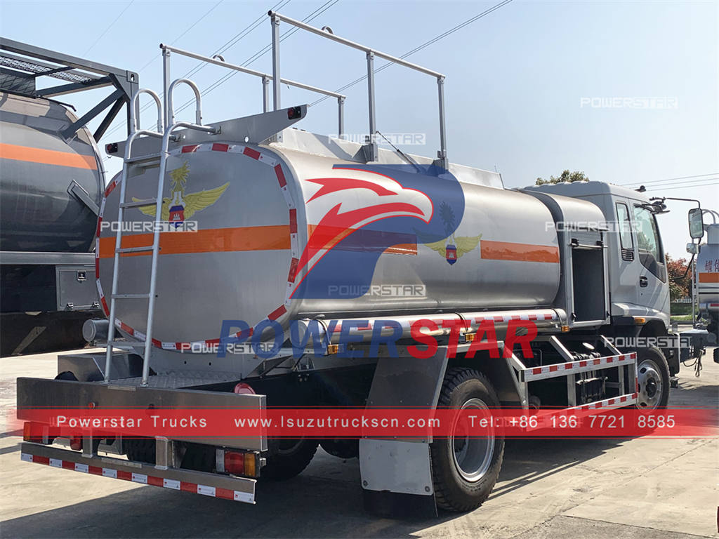 New designed ISUUZ FTR jet refuler for Cambodia