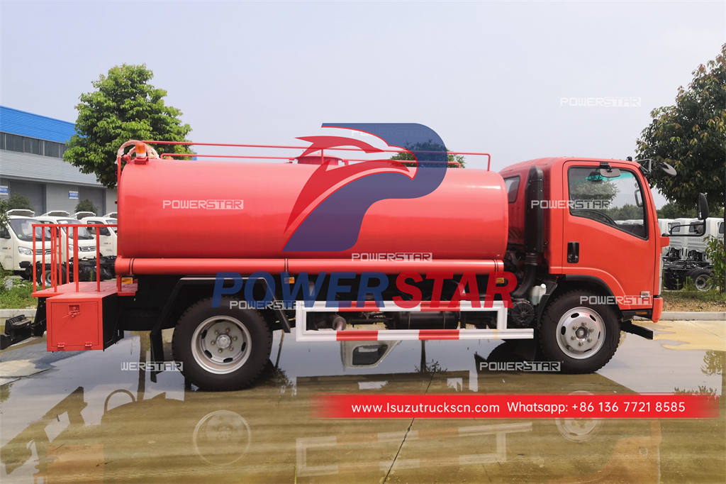 Vietnam ISUZU NQR 8CBM water bowser at best price