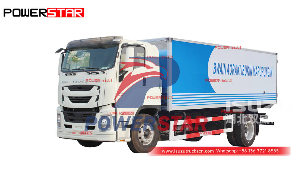 ISUZU GIGA 4Ã—2 box van at discount price