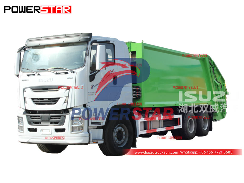 Hot-seller ISUZU GIGA 6Ã—4 compactor garbage truck