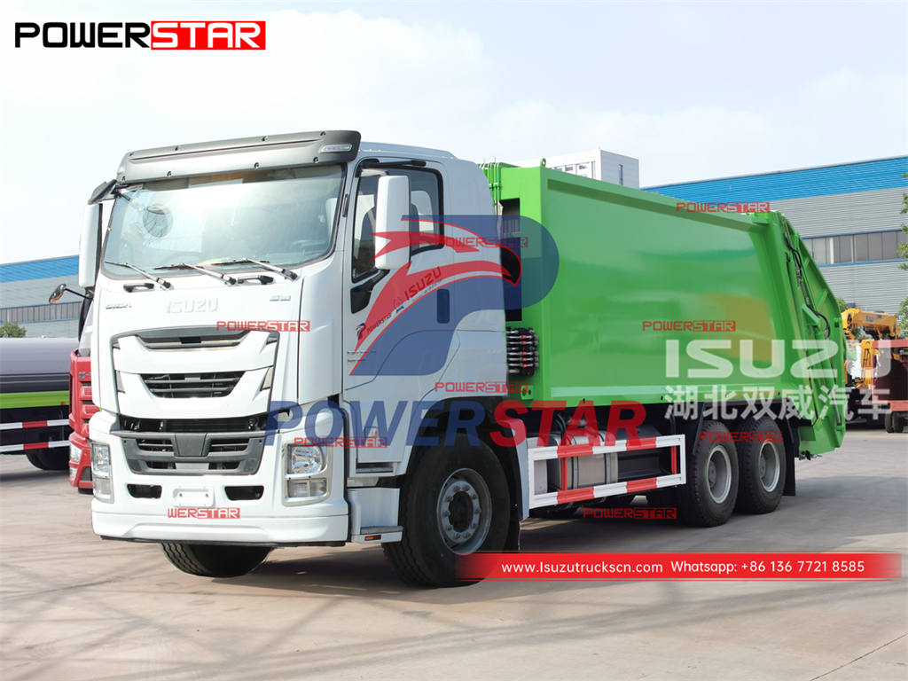 Brand new ISUZU GIGA 22CBM trash compactor truck for sale