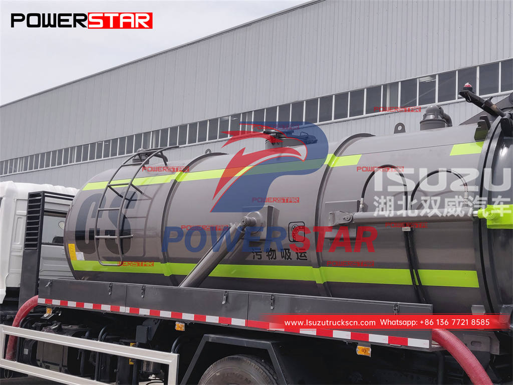 Brand new ISUZU FTR 4Ã—2 ceptic tank truck at promotional price