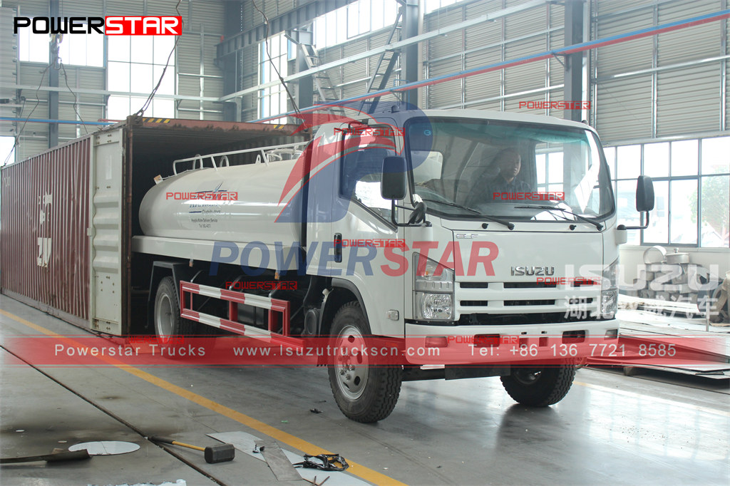 ISUZU 9000L су көлігі экспорты Антигуа мен Барбуда0