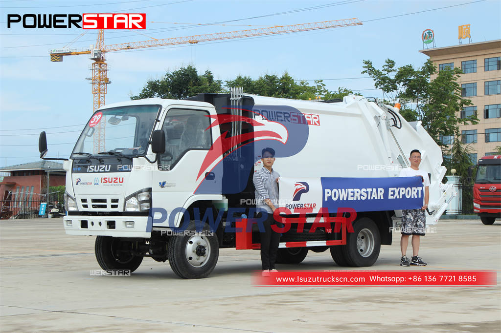 ISUZU 600P қоқыс жинағыш машина сатылады