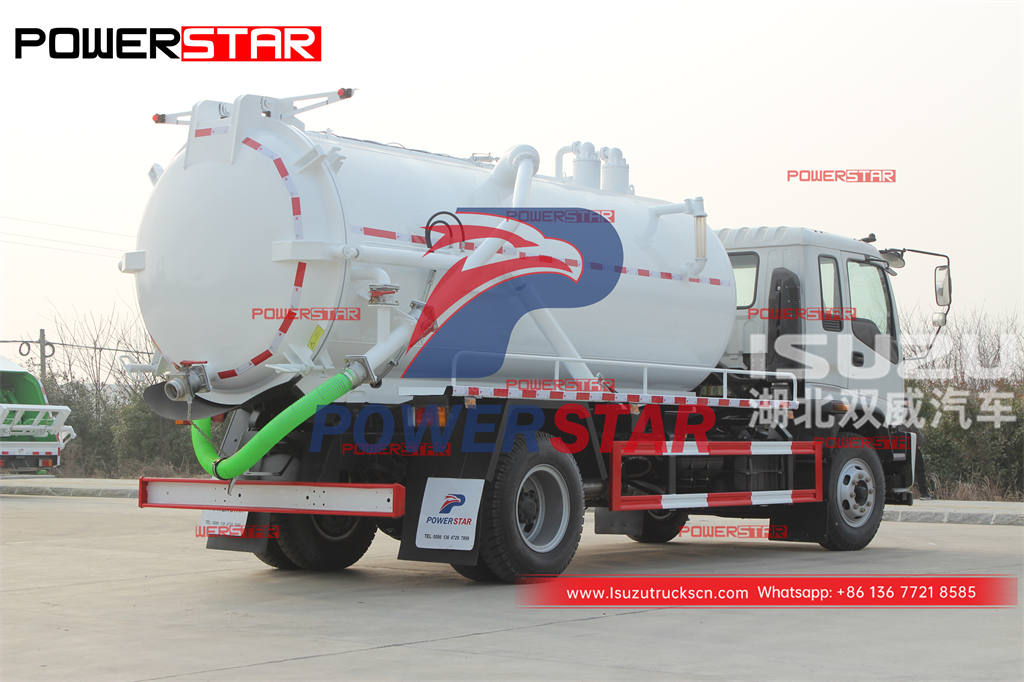 Brand new ISUZU FTR 4WD 4Ã—4 12000 liters cesspool emptier for sale