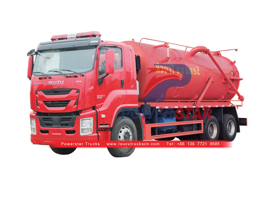 Brand new ISUZU GIGA heavy duty vacuum suction truck