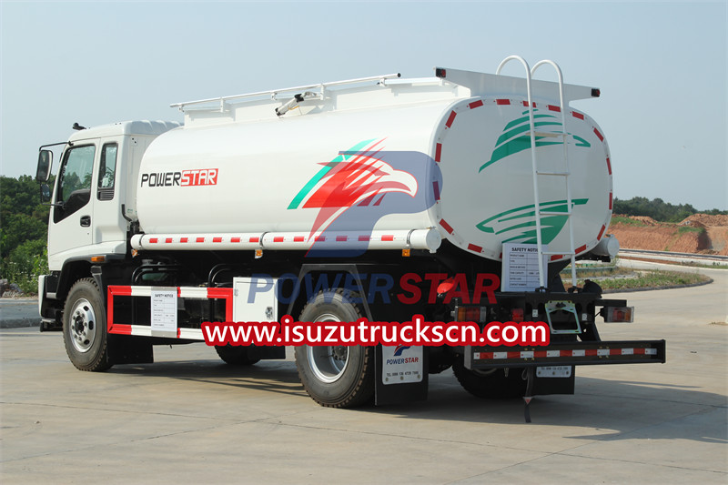 ISUZU FTR petrol bowser with pump