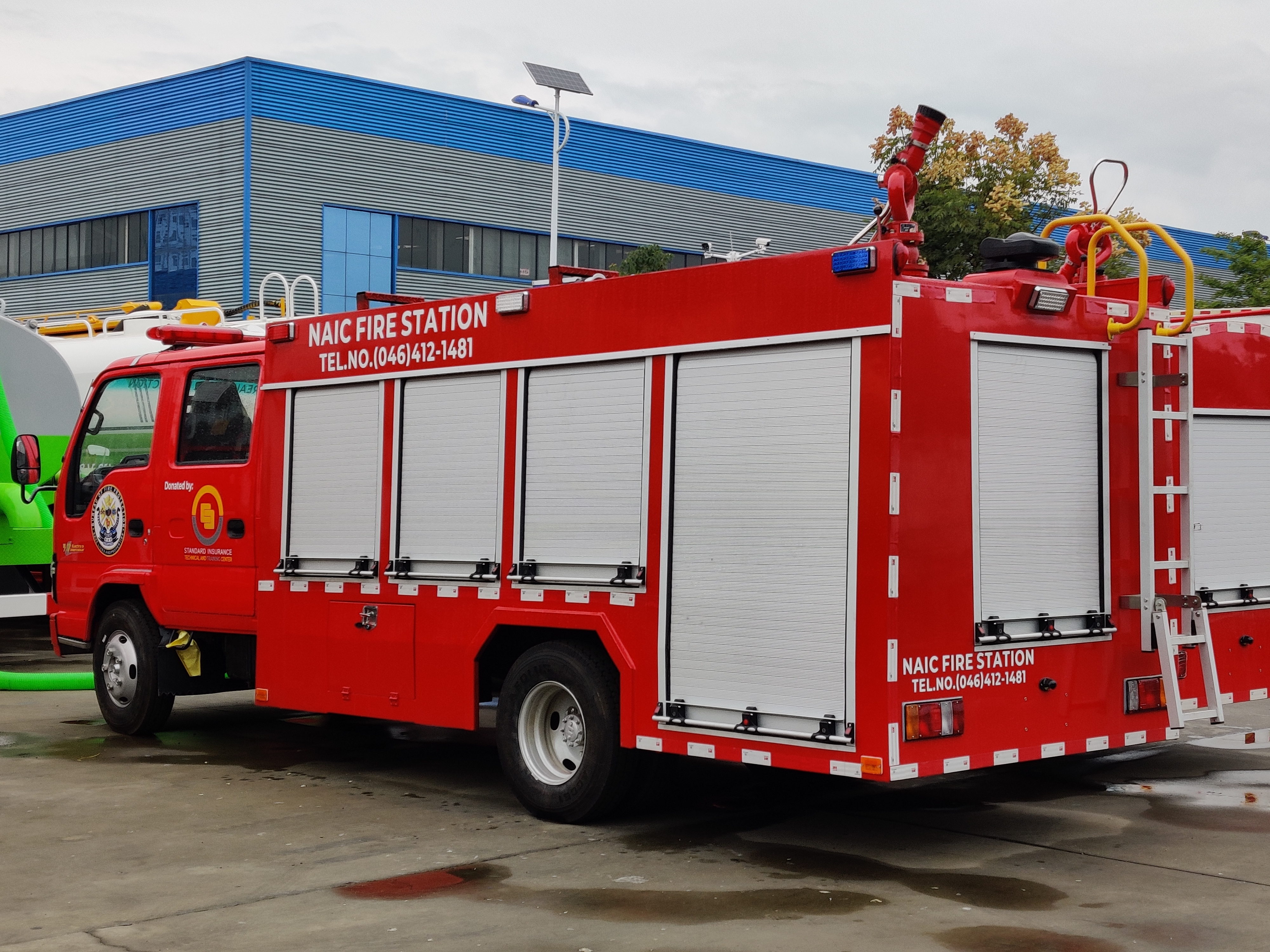 Philippines Water Rescue Fire Apparatus made by Isuzu