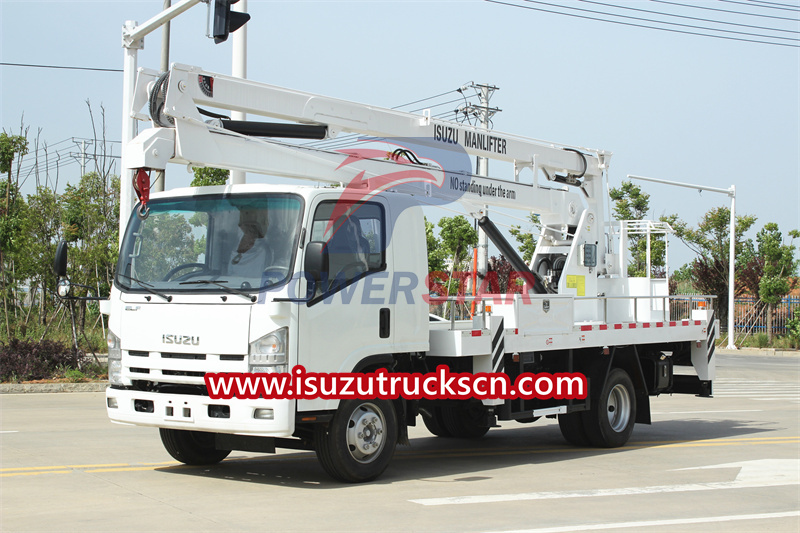 Manlift Aerial Work Truck ISUZU