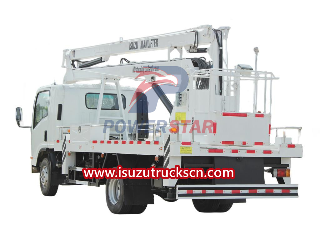 Manlift aerial work truck Isuzu