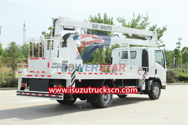 Manlift Aerial Work Truck Isuzu