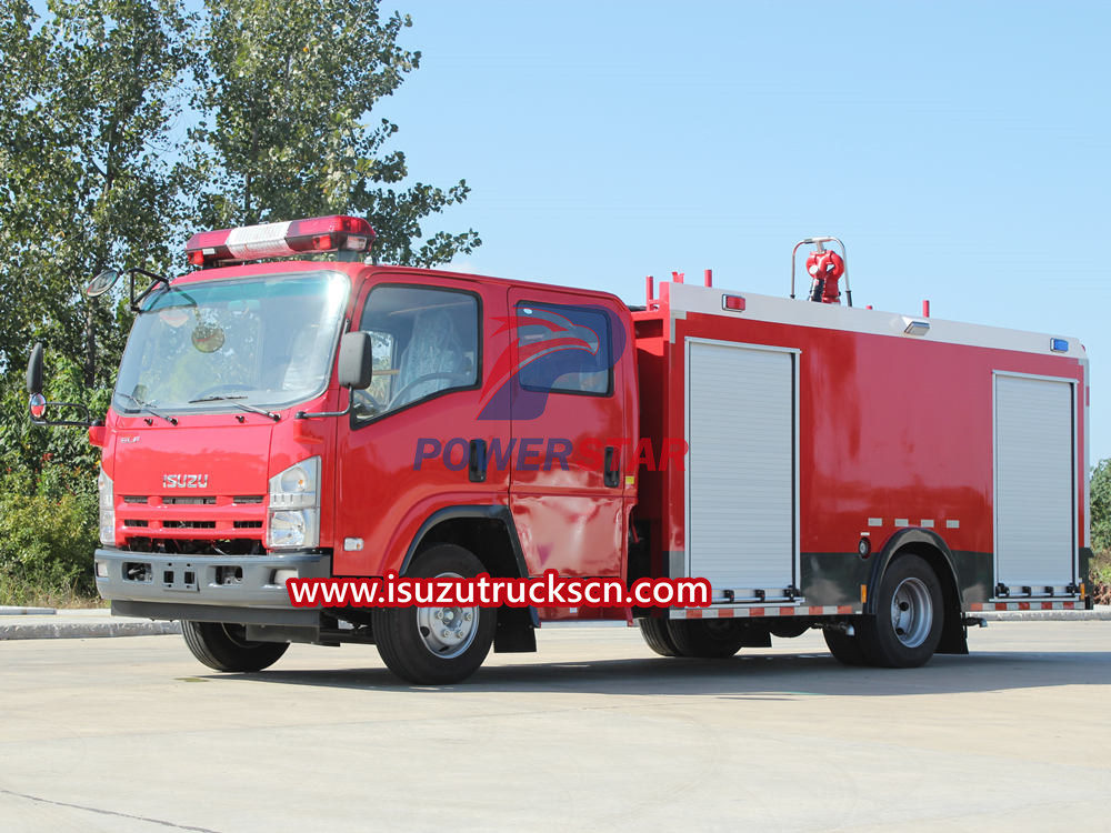 Isuzu өрт сөндіру көлігі