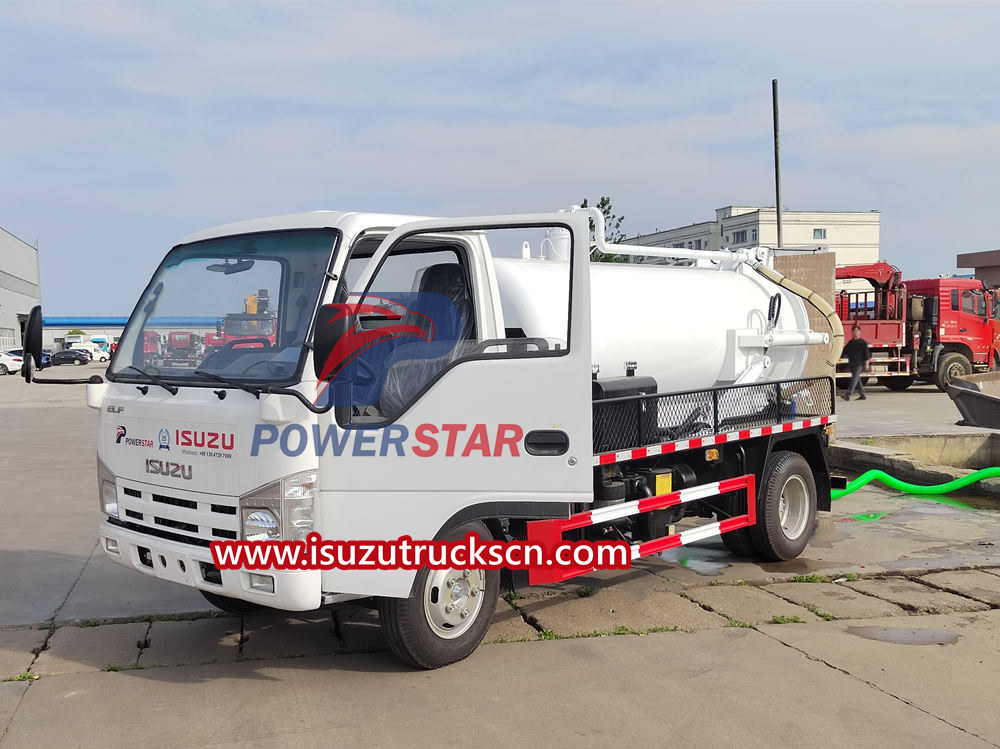 Isuzu септикті вакуумдық жүк көлігі