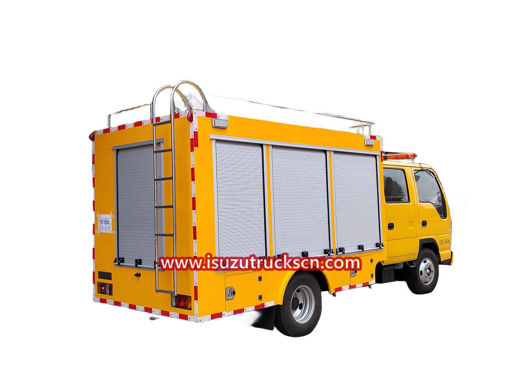 Isuzu Mobile generator truck with Lighting