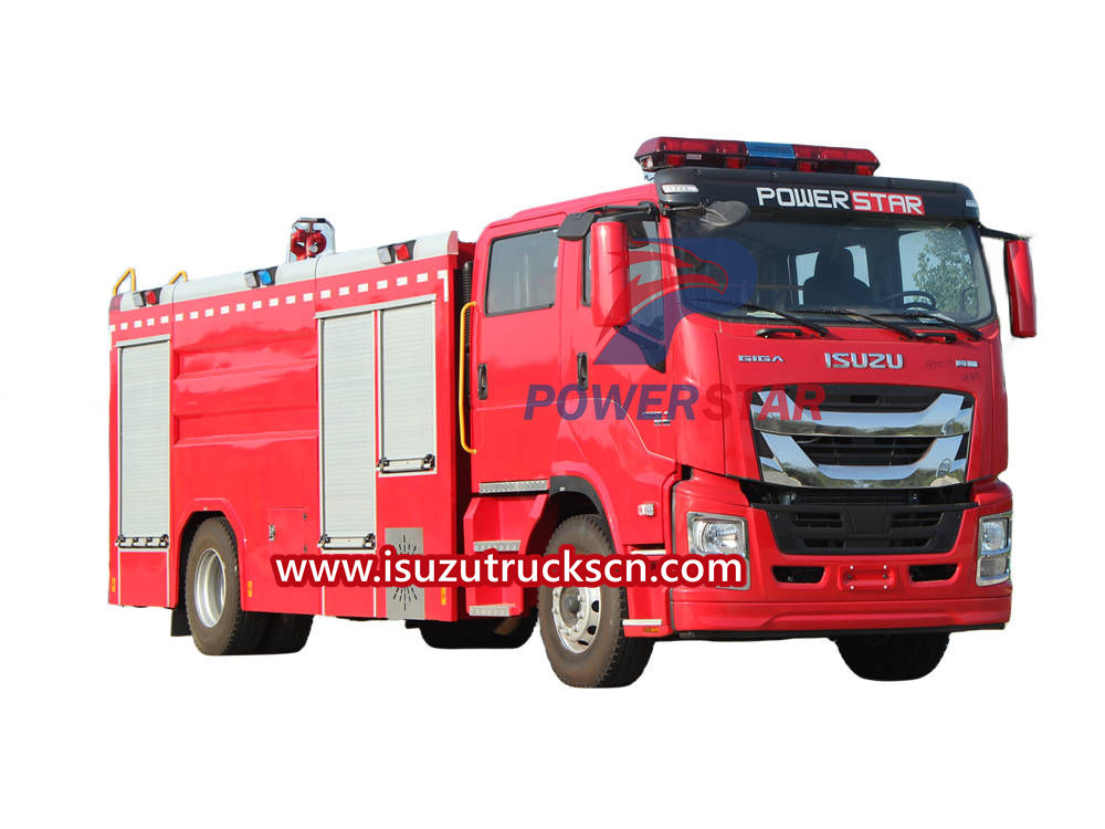 Isuzu өрт сөндіру көлігі