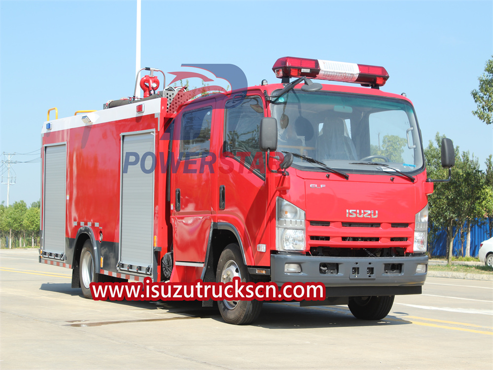 isuzu өрт сөндіру көлігі