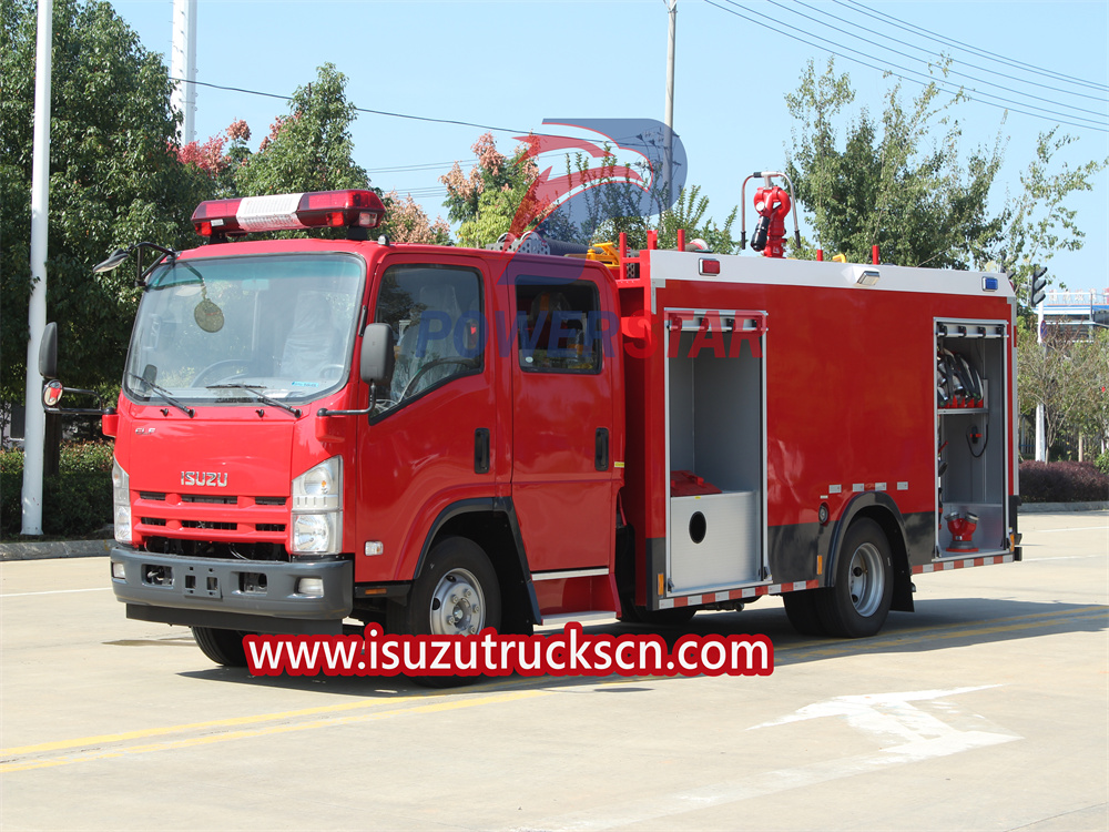 isuzu өрт сөндіру көлігі