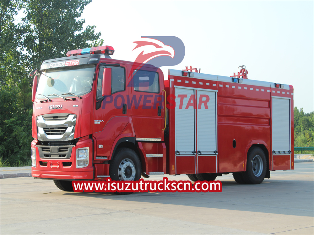 isuzu өрт сөндіру көлігі